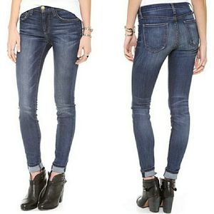 Current Elliott Sandy High Waist Skinny Jeans